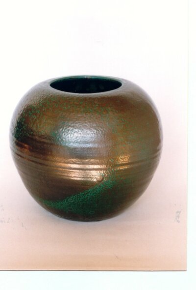 Otto Meier, Vase, um 1930, H. 19,5 cm, Keramik