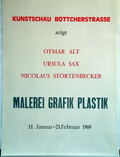 P 1969-1 Otmar Alt Ursula Sax Nikolaus Störtenbecker