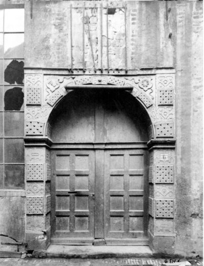 Böttcherstraße vor 1923, Nr 6 Portal