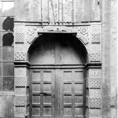Böttcherstraße vor 1923, Nr 6 Portal